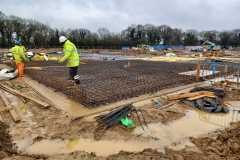 Reinforcement for ground floor office